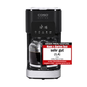 Cafetiera CASO Coffee Taste and Style 15L Permanentfilter Timer Inox