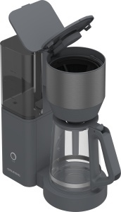 Cafetiera cu filtru Grundig KM 7340 1150W 125L Functie Aromatica Dark Inox - Img 3