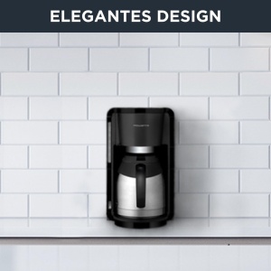 Cafetiera cu filtru Rowenta Adagio Milano CT3818 125L Termos inox Negru - Img 4