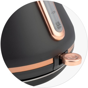 Cafetiera electrica Berdsen BD-701, 1.7L, 2200W, Negru - Img 7