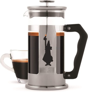 Cafetiera French Press Bialetti Preziosa 1L 8 cesti Inox si Borosilicat Argintiu - Img 4