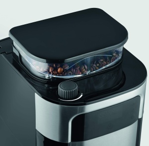 Cafetiera Severin KA 4813 cu Rasnita Integrata Timer 10 Cesti 1000W NegruInox - Img 6