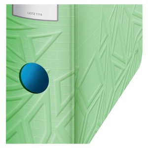 Caiet cu inele Leitz Urban Chic 180 Active, A4, 8.2 cm, Verde - Img 3