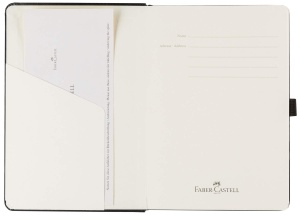 Caiet de notite Faber-Castell 20502, 194 pagini, 100 gm, negru - Img 5