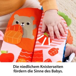 Caiet de Sarbatori Fisher-Price cu Activitati Sensoriale pentru Bebei - Img 5
