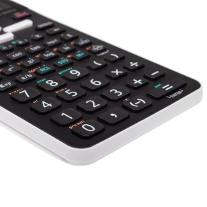 Calculator stiintific SHARP EL-W550TG, 258 functii, solar si baterie, negru - Img 5