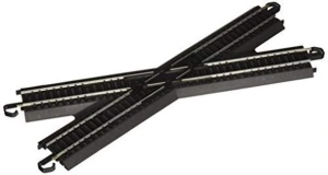 Cale ferata HO Bachmann 44440 Intersectie 30 Grade cu sina din aliaj de otel si suport negru - Img 2