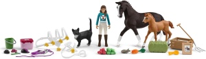 Calendare de Advent Schleich Horse Club 2025 - 36 piese, figurine si accesorii pentru copii - Img 5