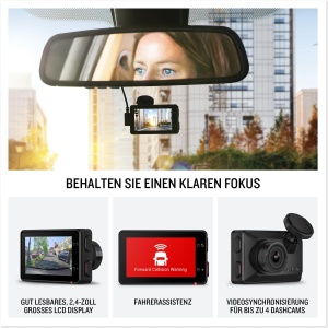 Camera de bord Garmin Dash Cam X210 - 1440p HD, 140 unghi, 2.4 inch LCD - Img 4