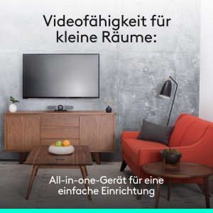 Camera de conferinta Logitech MeetUp, Ultra HD 4K, 120 grade, microfoane integrate - Img 3