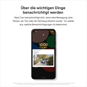 Camera de supraveghere Google Nest Cam, interiorexterior, alimentare cu acumulator - Img 4