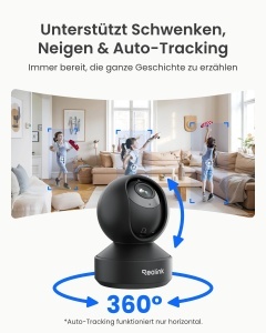 Camera de supraveghere Reolink 4K PTZ, Wi-Fi 6, zoom optic 3x, detectie sunete - Img 3