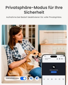 Camera de supraveghere Reolink E1 4MP 360deg Auto-Tracking Detectare persoane si animale - Img 6