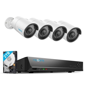 Camera de supraveghere Reolink RLK8-410B4-5MP, 5MP, 8CH, 2TB HDD, IR nocturn