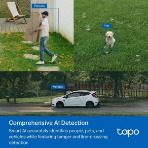 Camera de supraveghere TP-Link Tapo C52A 360deg 2K 4MP Starlight cu detectare inteligenta - Img 7