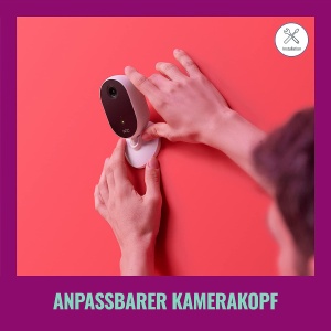 Camera de supraveghere WiZ Indoor, 1080P, cu noapte, audio, alba - Img 12