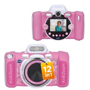 Camera digitala pentru copii VTech KidiZoom Duo FX 2.0, roz