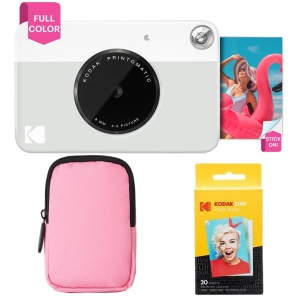 Camera instantanee Kodak Printomatic, 5MP, design compact, gri