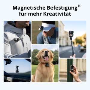 Camera portabila DJI Osmo Nano Standard Combo 64GB, 4K, senzor 11.3 - Img 3