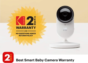 Camera video bebelusi KODAK Cherish C120 Zoom Audio bidirectional Control prin aplicatie - Img 2