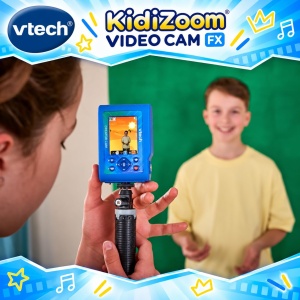 Camera video pentru copii VTech KidiZoom Video Cam FX, albastra - Img 2