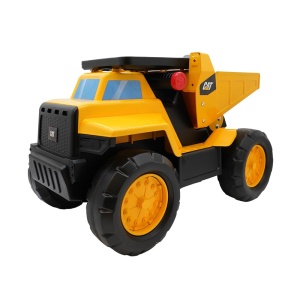 Camion de constructie CAT Play and Ride, 2-in-1, cu efecte de lumina si sunet
