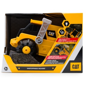 Camion de Constructie Cat Unstoppable Movers Kipplaster cu Luminile Functionale si Roti Mari - Img 3