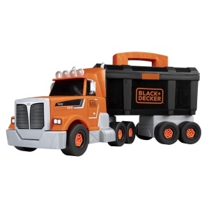 Camion de constructie Smoby BlackDecker cu 60 accesorii, pentru copii peste 3 ani - Img 1