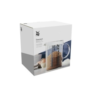 Cana de masurare din sticla WMF Gourmet 1 l, rezistenta la caldura, cu scala precisa - Img 6