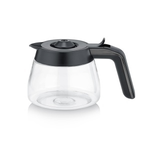 Cana de sticla GK 5556 pentru KA 4849, inox, negru, transparent