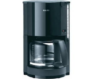 Cana de sticla Krups F03442 pentru espresoare, 10 cesti, neagra - Img 3