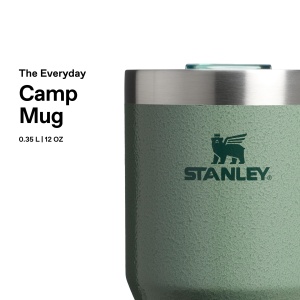 Cana termica Stanley 1913 Classic, 0.35L, verde, BPA-free - Img 3