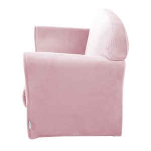 Canapea pentru copii roba Lil Sofa, rozmauve, cu perne de sprijin, 78 cm - Img 4