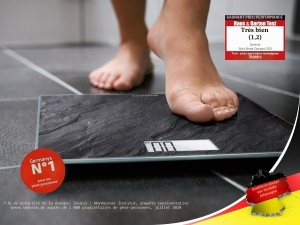 Cantar de baie Soehnle Style Sense Compact 300 Slate, capacitate 180 kg, display LCD - Img 2