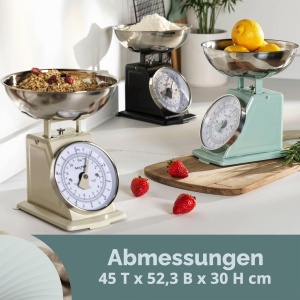 Cantar de bucatarie mecanic Salter Timeless, capacitate 5 kg, design elegant - Img 4
