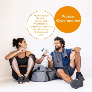 Cantar de diagnostic Beurer BF 183, analiza precisa a corpului pentru pana la 10 persoane, masurarea greutatii, grasimii corporale, IMC, procentului muscular si varstei metabolice, afisaj XL mare, capacitate de incarcare de pana la 180 kg - Img 2