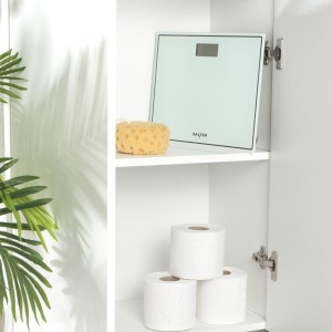 Cantar digital Salter 9081 SV3R, capacitate 150kg, display LCD, platforma sticla - Img 4