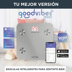 Cantar inteligent Rowenta Goodvibes Life BR9600 masuratori corporale capacitate 160 kg - Img 3