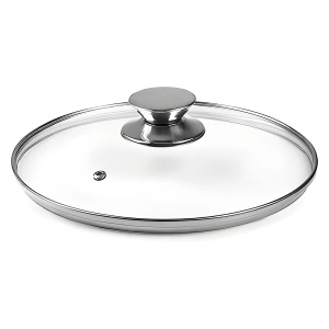 Capac din sticla IBILI 971632, 32 cm, cu maner din inox - Img 4