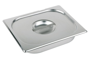Capac pentru GN 12 APS 81295, otel inoxidabil, dimensiuni 325 x 265 mm