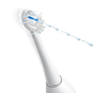 Capete de perie Waterpik Sonic Fusion, capete de schimb Sonic Fusion Periuta de dinti electrica cu irigator oral incorporat, pachet de 2 (SFRB-2EW) - Img 4