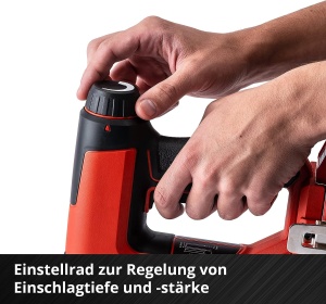 Capsator electric si pistol de cuie Einhell TE-CN 18 Li, 18V, 20 loviturimin, fara acumulator - Img 8