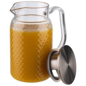 Carafa pentru sucuri si apa APS 10692, 1 litru, transparent, 10 cm - Img 3