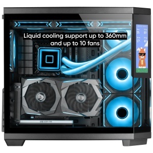 Carcasa Gaming ATX Mars Gaming MC-3TCORELCD, 7.2 Display IPS, Negru - Img 4