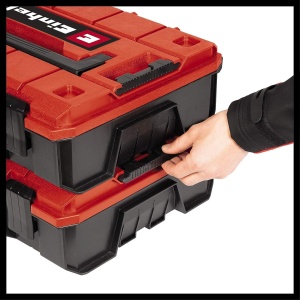 Carcasa originala Einhell E-Case S-F (max. 25 kg, depozitare si transport universal a accesoriilor si uneltelor, stivuibila, legabila, inclusiv insertie din spuma) - Img 6