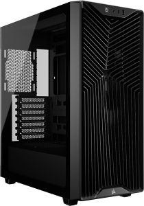 Carcasa PC Corsair 3200D RS Mid-Tower ATX, Negru, 3 Ventilatoare RS120