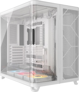 Carcasa PC CORSAIR AIR 5400 RS-R ARGB, Dreikammer Design, Alb