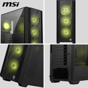 Carcasa PC MAG Forge 330R Luftstrom - Mid-Tower, 4 ventilatoare ARGB, geam sticla - Img 7