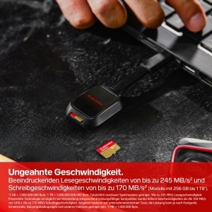 Card microSD SanDisk Extreme 2TB UHS-I, viteza 240 MBs, 4K UHD - Img 3