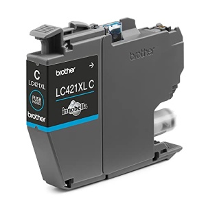 Cartus Cerneala Brother LC-421XLC Cyan, 500 pagini, Original - Img 3